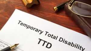 What is temporary total disability (TTD)?
